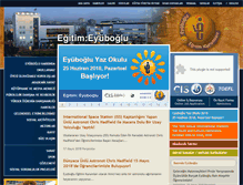 Tablet Screenshot of eyuboglu.com